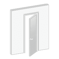 Portes battantes